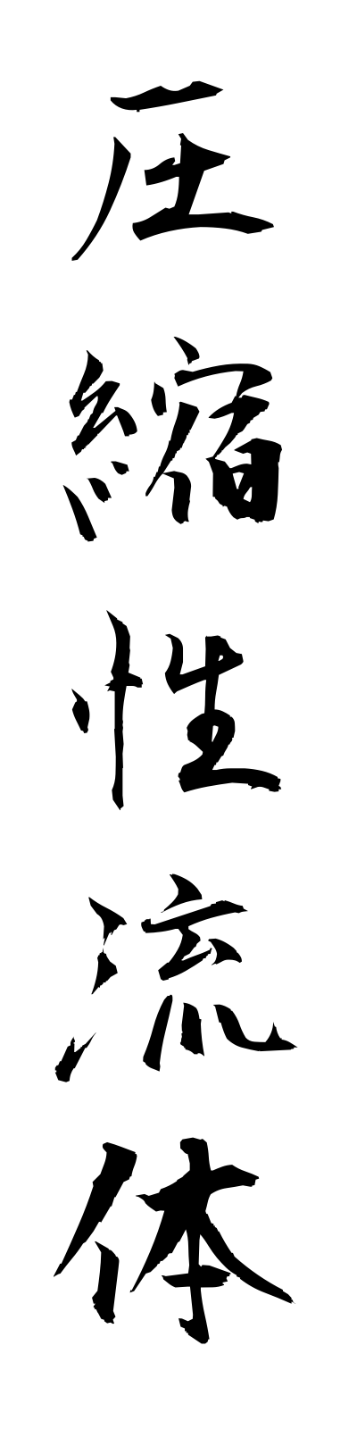 a1/a10026圧縮性流体asshukuseiryutai