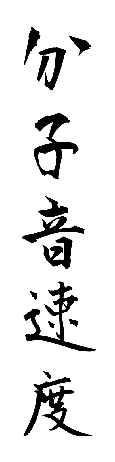 h3/h30135分子音速度bunshionsokudo