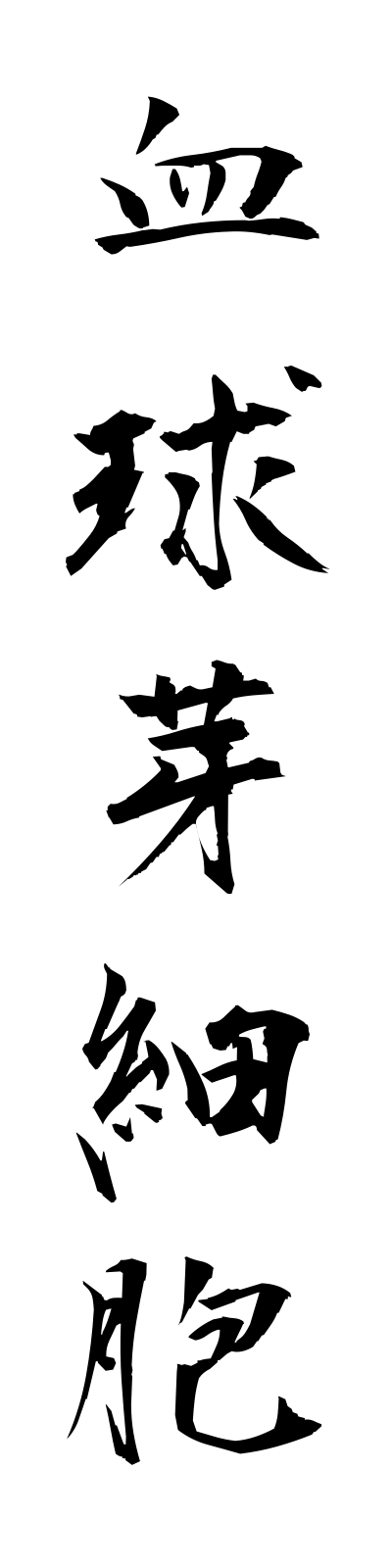 k4/k40072血球芽細胞kekkyugasaibo