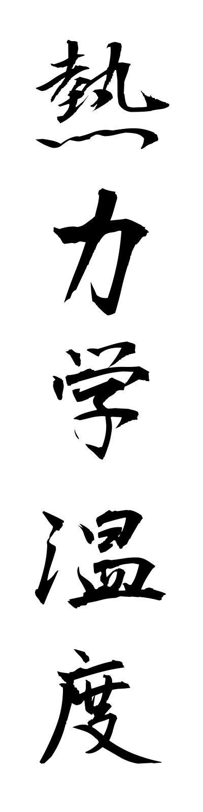 n4/n40025熱力学温度netsurikigakuondo