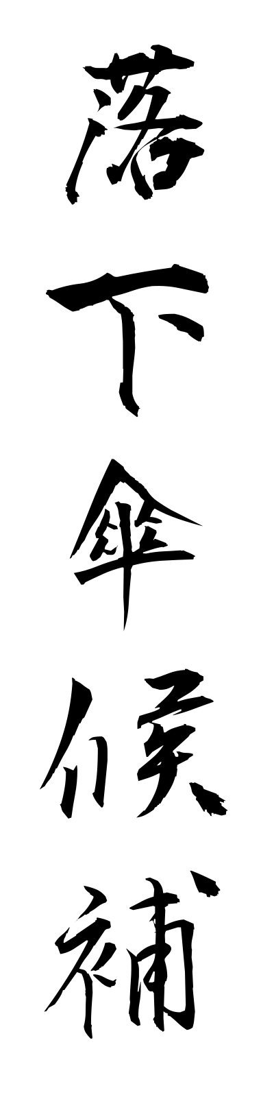 r1/r10002落下傘候補rakkasankoho