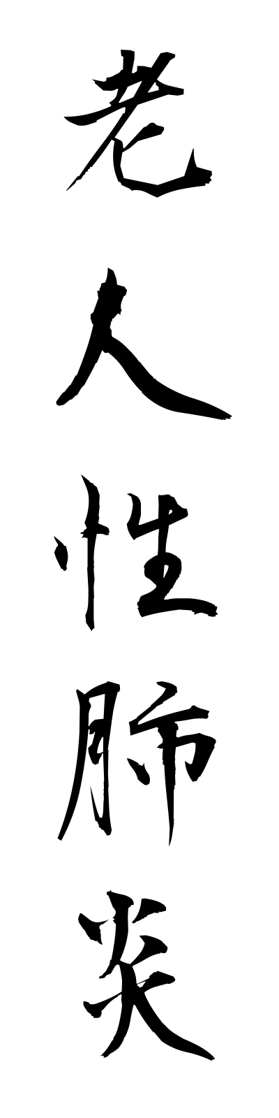 r5/r50003老人性肺炎rojinseihaien