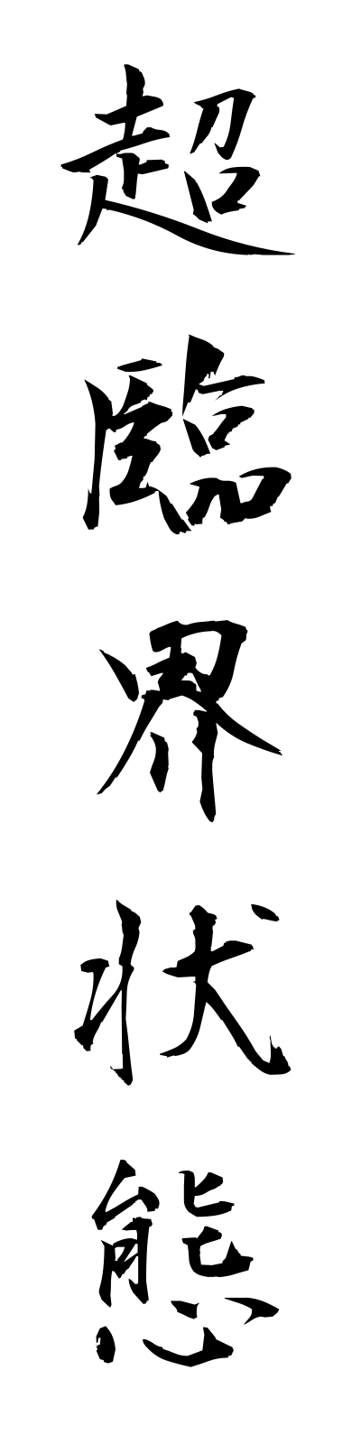 t2/t20153超臨界状態chorinkaijotai