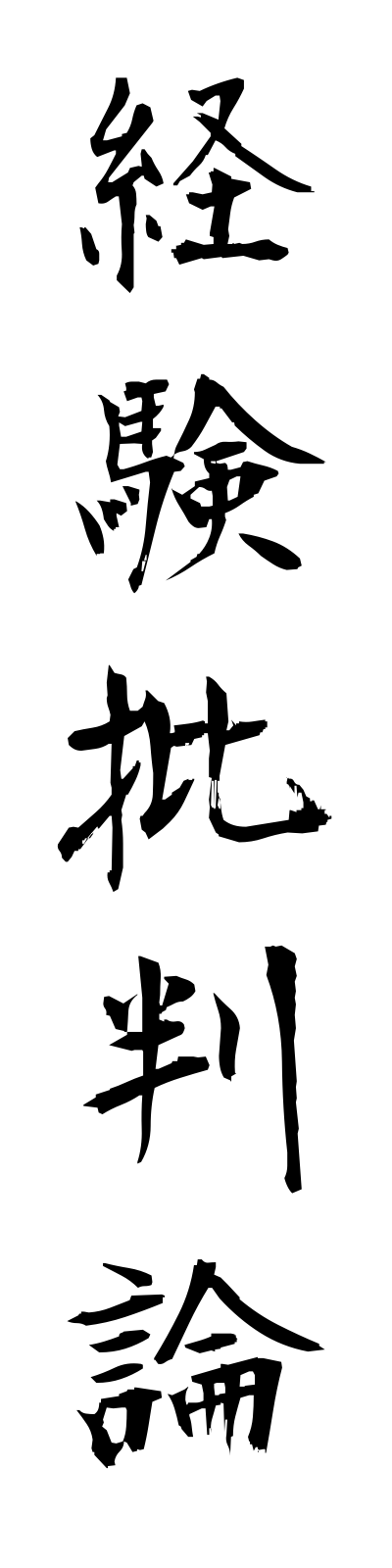 k4/k40009経験批判論keikenhihanron