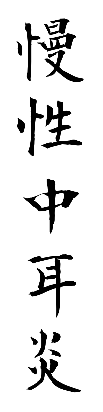 m1/m10024慢性中耳炎manseichujien