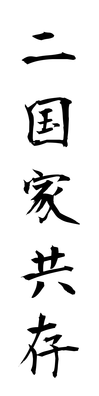 n2/n20009二国家共存nikokkakyoson