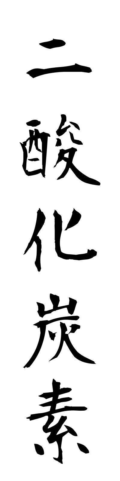 n2/n20012二酸化炭素nisankatanso