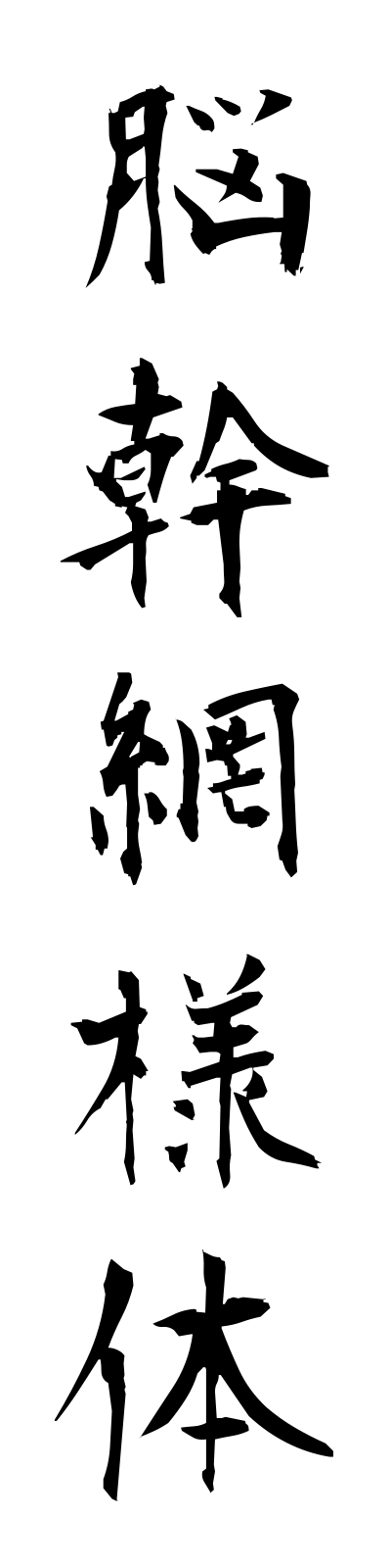 n5/n50003脳幹網様体nokammoyotai