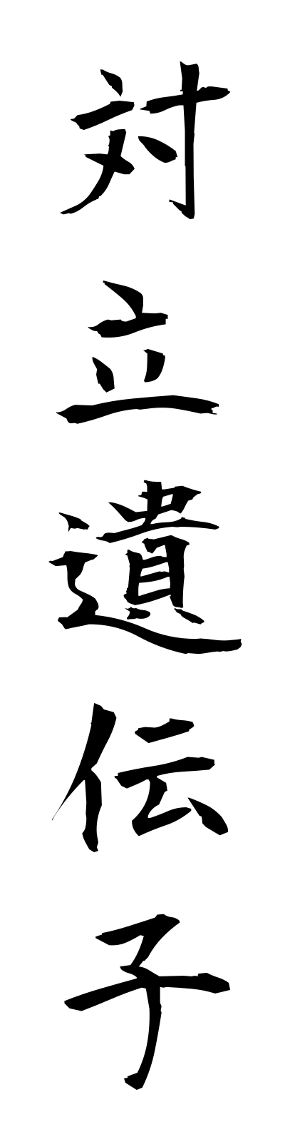 t1/t10114対立遺伝子tairitsuidenshi