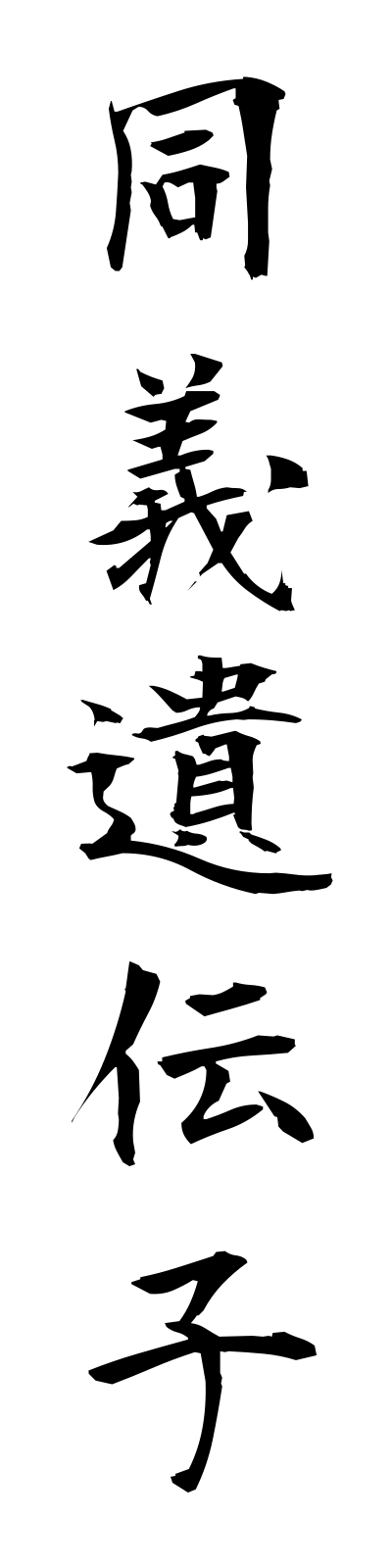 t5/t50016同義遺伝子dogiidenshi